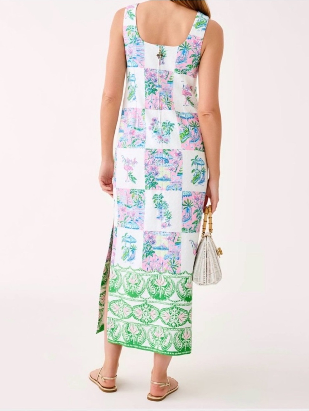 NWT Lilly Pulitzer 14 Dee Stretch Maxi Dress “Sunny Dee” *LIMITED EDITION* ✨💲348
